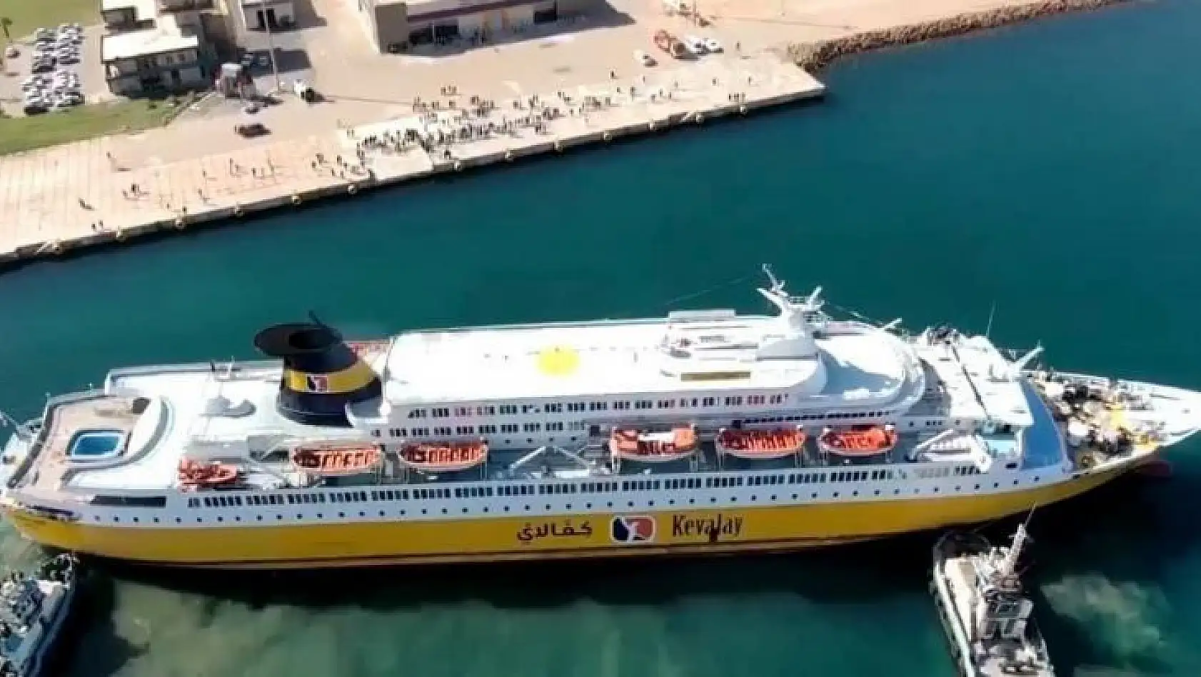Libya'dan beklenen gemi yarın İzmir'de törenle karşılanacak