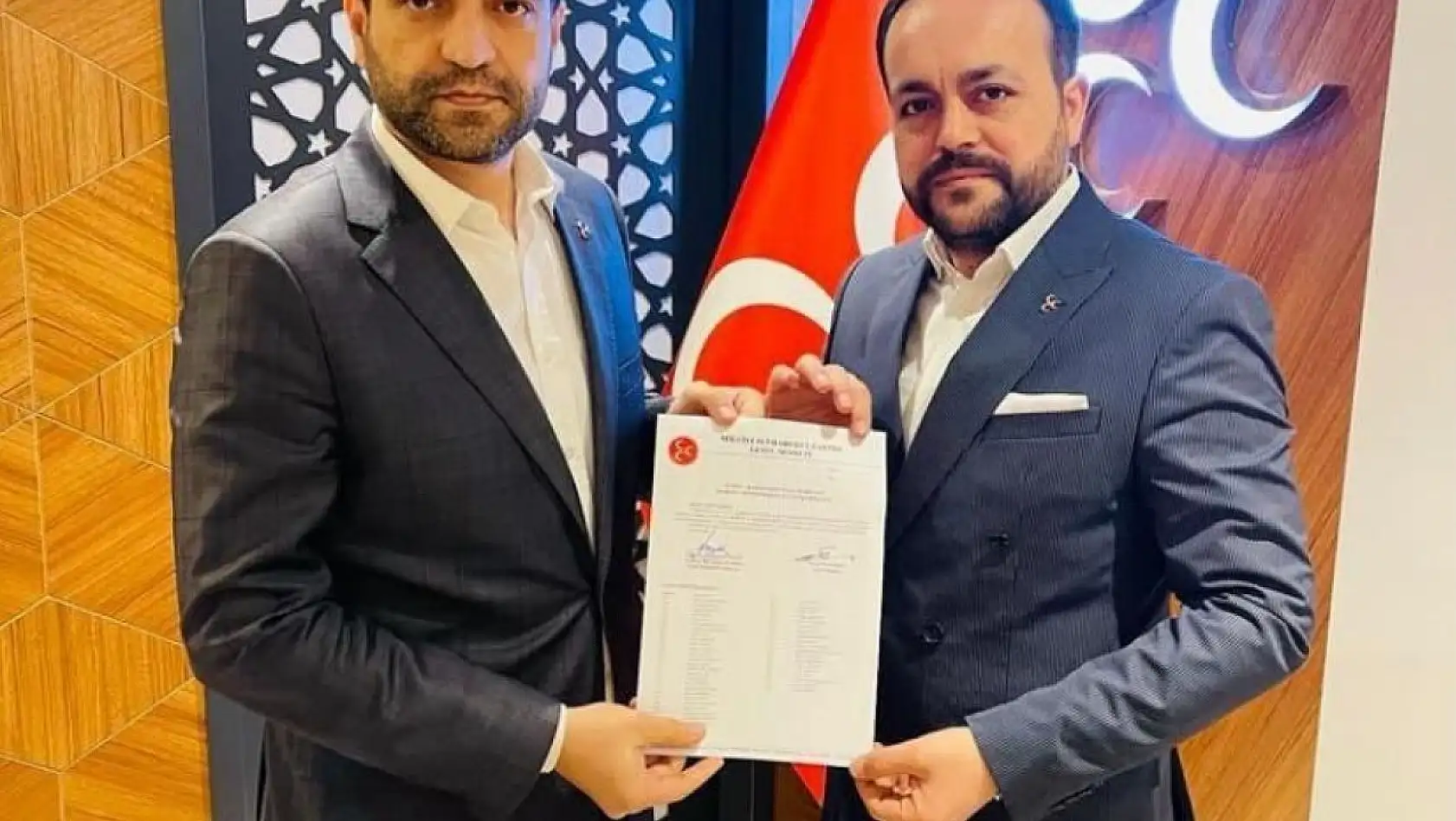 MHP Karacabey İlçe Başkanlığı'na Ahat Şanlı atandı
