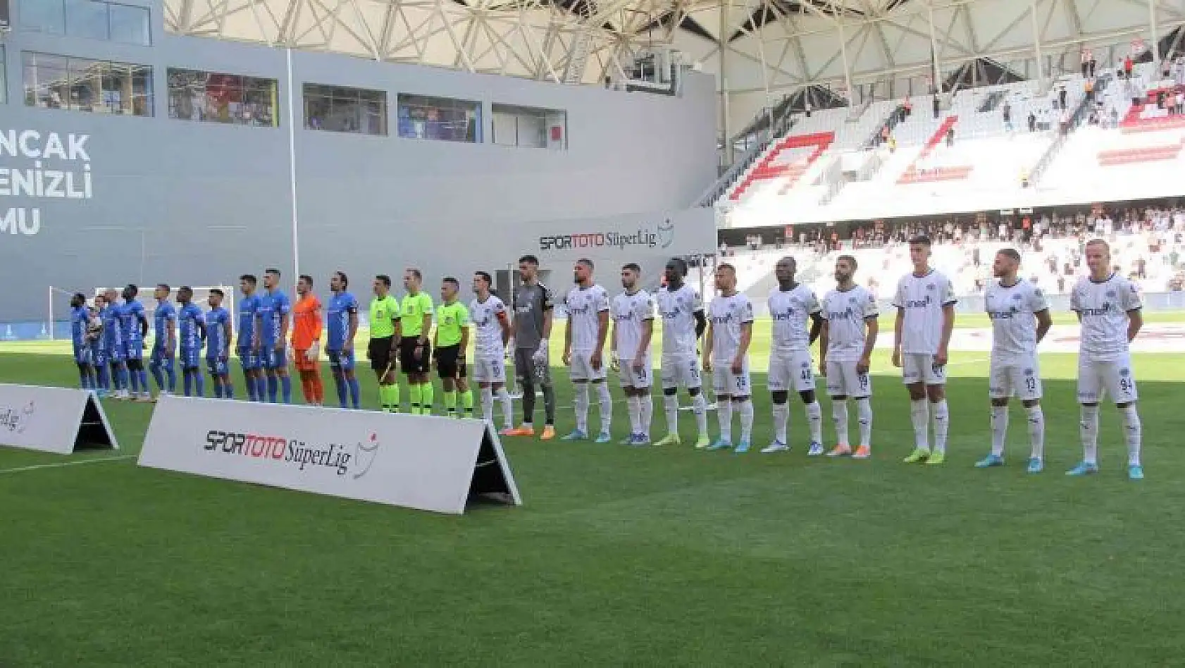 Spor Toto Süper Lig: Altay: 1 - Kasımpaşa: 2 (İlk yarı)