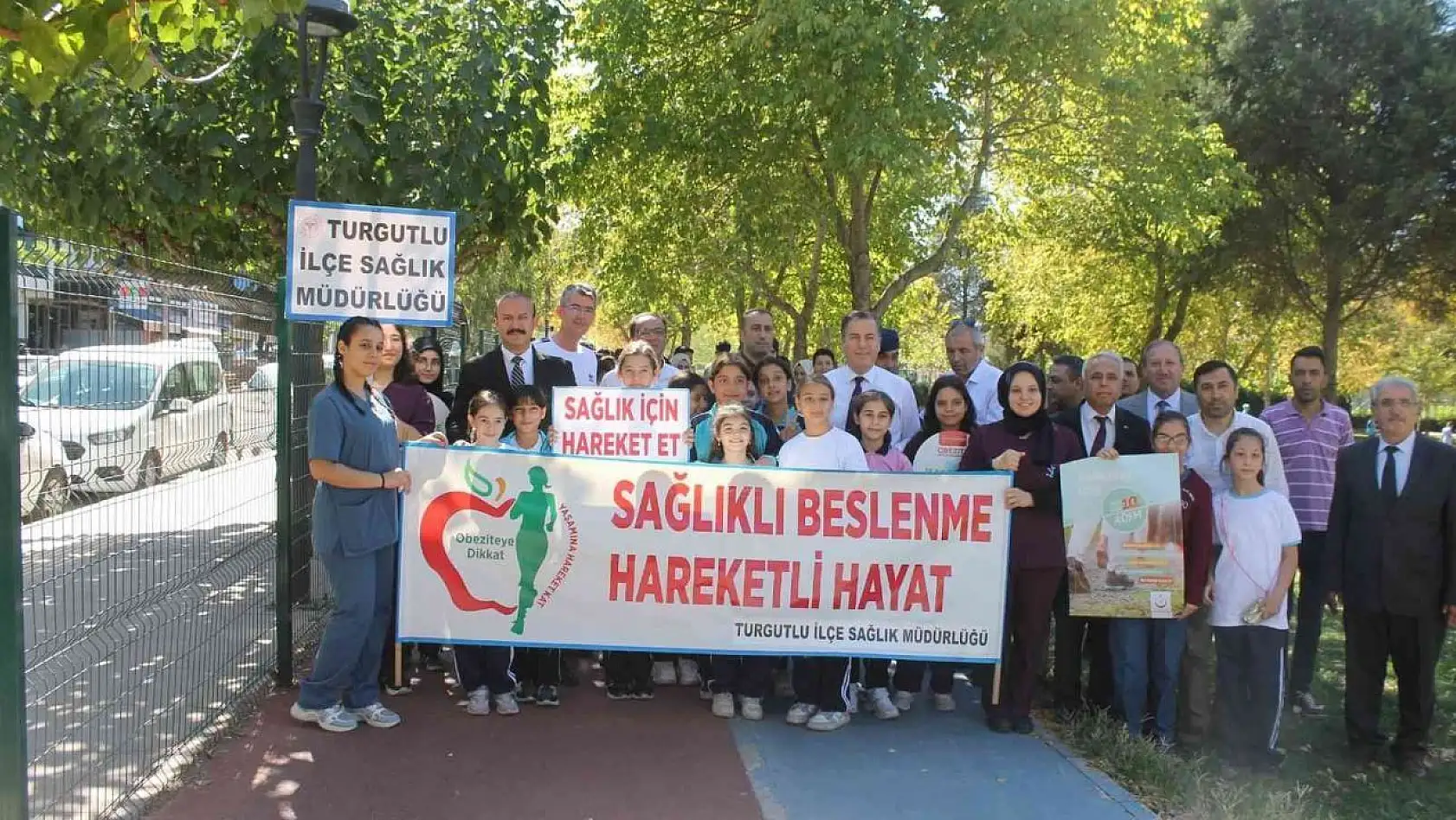 Turgutlu'da sağlıklı yaşam yürüyüşü yapıldı