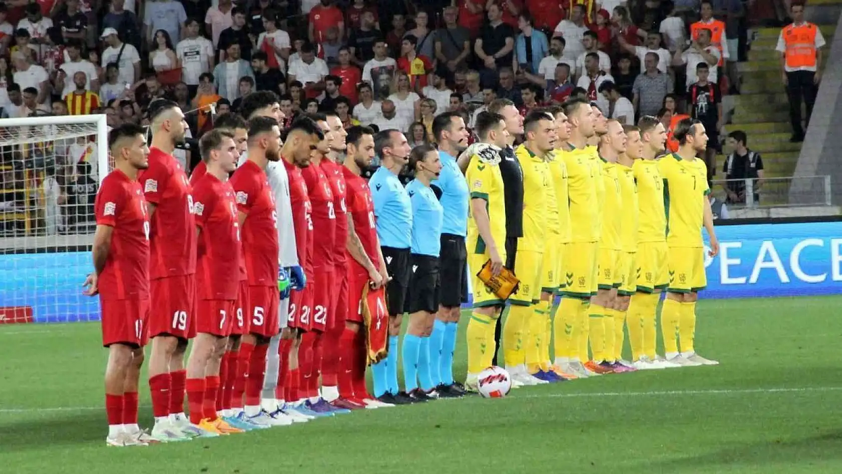 UEFA Uluslar C Ligi: Türkiye: 0 - Litvanya: 0 (Maç devam ediyor)