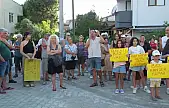 Balıkesir'de mahallelinin baz istasyonu tepkisi