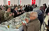 Burhaniye'de Kaymakam Memiş,  Şehit ve Gazi aileleri için düzenlenen yemeğe katıldı