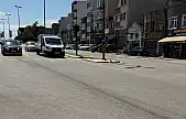 Mazotun sızdığı yolda kayan sürücü yaralandı