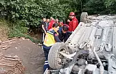 Susurluk'ta trafik kazası: 1 yaralı