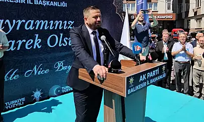 AK Parti Balıkesir Teşkilatının Bayram coşkusu meydana sığmadı