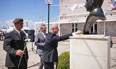 Ayvalık'ta düşmana ilk kurşunun 106. yıl dönümü anıldı