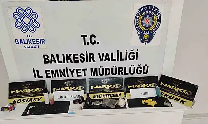 Balıkesir'de 90 gram esrar yakalandı