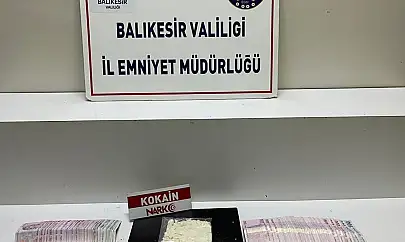 Balıkesir'de uyuşturucu operasyonunda 1 tutuklama