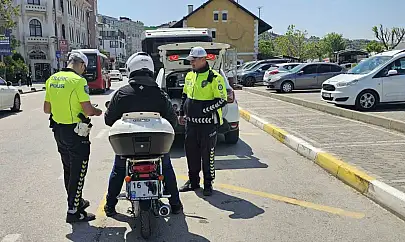 Bandırma'da trafikte sıkı denetim
