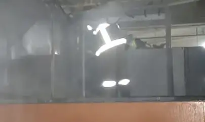 Bandırma OSB'de traktör fabrikasında yangın paniği
