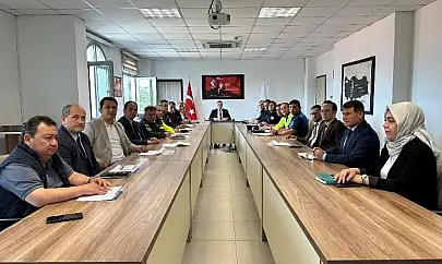 Burhaniye' de İlçe Güvenlik Danışma Kurulu Toplantısı yapıldı