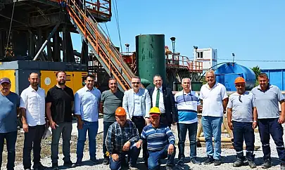 Edremit TDİOSB'de derin sondaj çalışmalarında sona yaklaşıldı