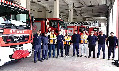 İDA-SAR'dan Edremit İtfaiyesi'ne ziyaret