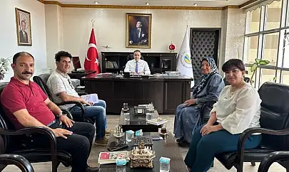 Kaymakam Memiş, şehit ailesini ağırladı