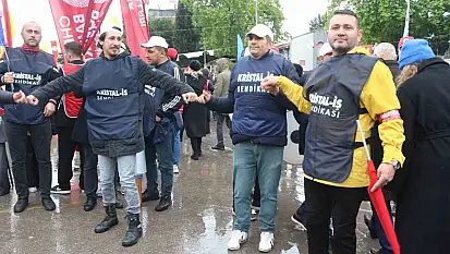 1 Mayıs Balıkesir'de kutlandı