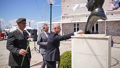 Ayvalık'ta düşmana ilk kurşunun 106. yıl dönümü anıldı