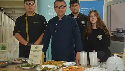 Ayvalık'ta geleceğin gastronomi şeflerinden ot şenliği