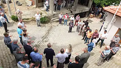 Balıkesir'de çiftçiler yağmur duasına çıktı