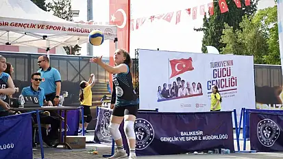 Balıkesirli gençler 'Gençlik Haftasında' spora doydu