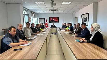 Burhaniye' de İlçe Güvenlik Danışma Kurulu Toplantısı yapıldı