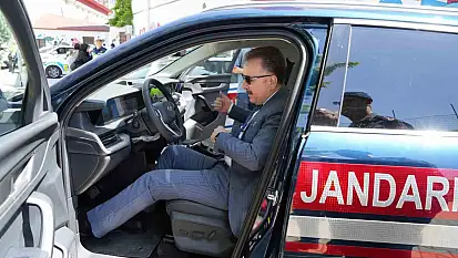 Edremit'te TOGG, Jandarma'nın hizmetine girdi