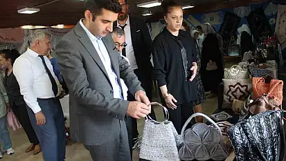 Manyas Halk Eğitim Merkezi'nden yıl sonu sergisi