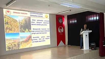 Marmara ve Erdek'te orman yangınlarına karşı eğitim
