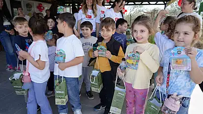 Oyuncaklı sabunla çocuklara hijyen alışkanlığı kazandırıyor