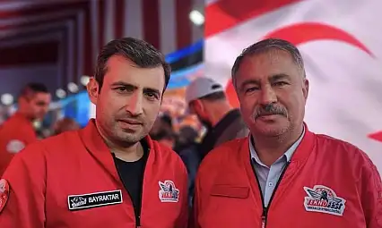 Başkan Pütün, TEKNOFEST'te KKTC Başbakanı Üstel Selçuk Bayraktar ile bir araya geldi