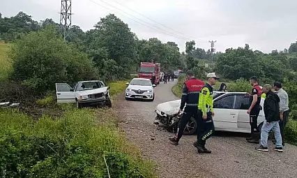 Çan'da trafik kazası: 2 yaralı