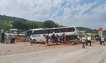 Çanakkale'de otobüs kazası: 6 ölü