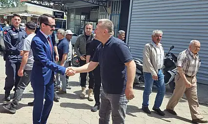 Gördes sanayi sitesi esnafı 5 bin kişilik yemek hayrı yaptı