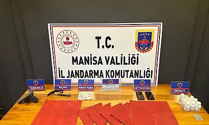 Manisa'da şüphelilerden A4 kağıdına emdirilmiş uyuşturucu çıktı