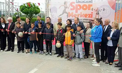 Muğla'daki spor merkezi törenle hizmete açıldı
