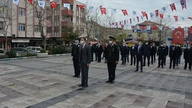 18 Mart Çanakkale Zaferinin 106. yıldönümü Manyas'ta kutlandı