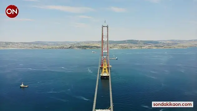 1915 Çanakkale Köprüsü'nde kedi yolundaki köprülerin sökümüne başlandı