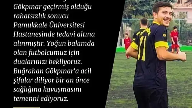 26 yaşındaki amatör futbolcu maçtan sonra kalp krizi geçirdi
