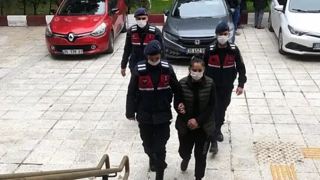70 bin liralık ziynet eşyası çalan kadın tutuklandı