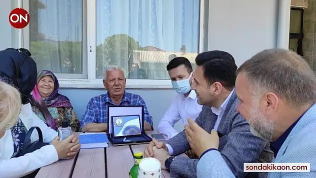 AK Parti'li Makas'tan eski başkanlara ziyaret