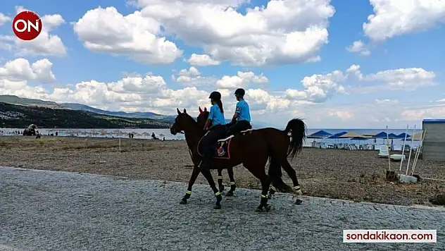 Assos'un güvenliği Atlı Jandarma Timlerine emanet
