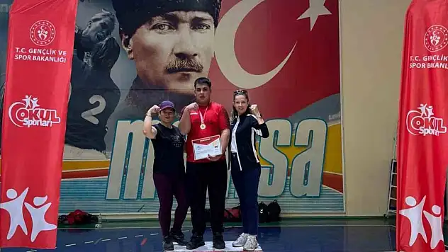 Aydınlı genç, Türkiye şampiyonu oldu