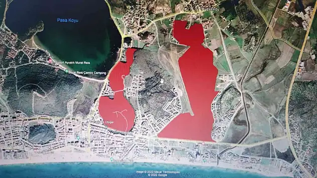 Ayvalık'ta iki ayrı doğal sit alanı, Kesin Korunacak Hassas Alan ilan edildi