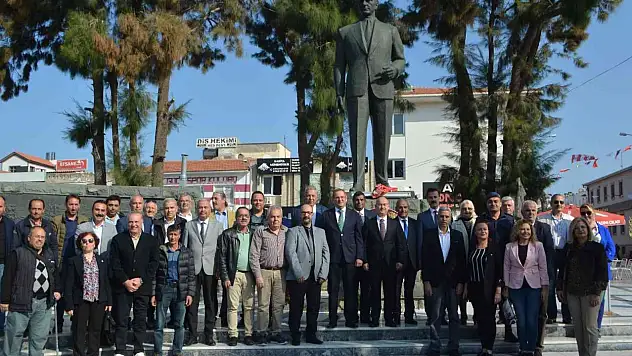 Ayvalık'ta muhtarların hatırlanma sevinci