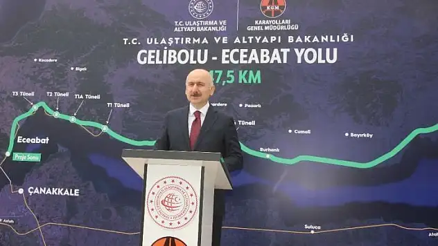 Bakan Karaismailoğlu: 'Göz bebeğimiz Çanakkale için yapılanlar hiçbir zaman yeterli değildir'