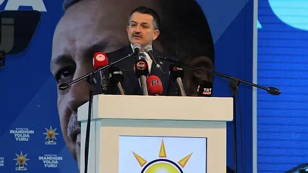 Bakan Pakdemirli: 'AK Parti ile MHP'nin ittifakı seçim değil, hizmet ittifakıdır'