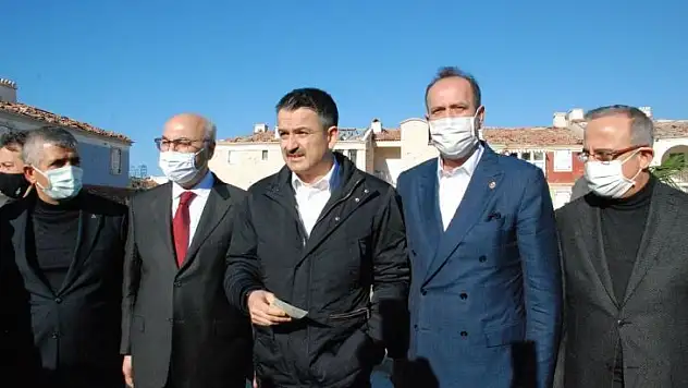Bakan Pakdemirli hortum bölgesinde