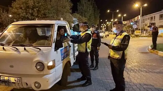 Balıkesir'de 72 şahsa 'huzur' operasyonu