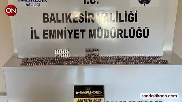 Balıkesir'de polisten 18 şahsa huzur operasyonu