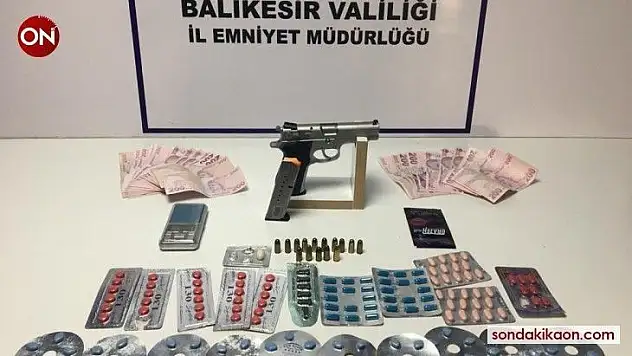 Balıkesir'de polisten 26 şahsa 'Huzur' operasyonu